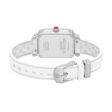 Michele Women's Deco Sport Mid Two-Tone White Silicone Watch, MWW06H000007 image 5 thumbnail