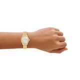 Michele Women's Serein Oval Diamond 18K Gold-Plated Watch, MWW21H000003 image 7 thumbnail