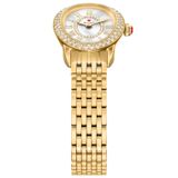Michele Women's Serein Oval Diamond 18K Gold-Plated Watch, MWW21H000003 image 4 thumbnail
