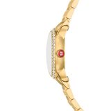 Michele Women's Serein Oval Diamond 18K Gold-Plated Watch, MWW21H000003 image 3 thumbnail