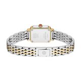 Michele Women's Deco Madison Mini Diamond Two-Tone 18K Gold-Plated Watch, MWW06D000176 image 3 thumbnail
