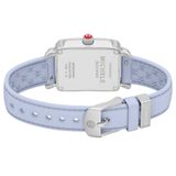 Michele Women's Deco Sport Mid Stainless Steel Pastel Blue Silicone Watch, MWW06H000006 image 5 thumbnail