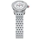 Michele Women's Serein Oval Diamond Stainless Steel Watch, Mww21H000001 image 4 thumbnail