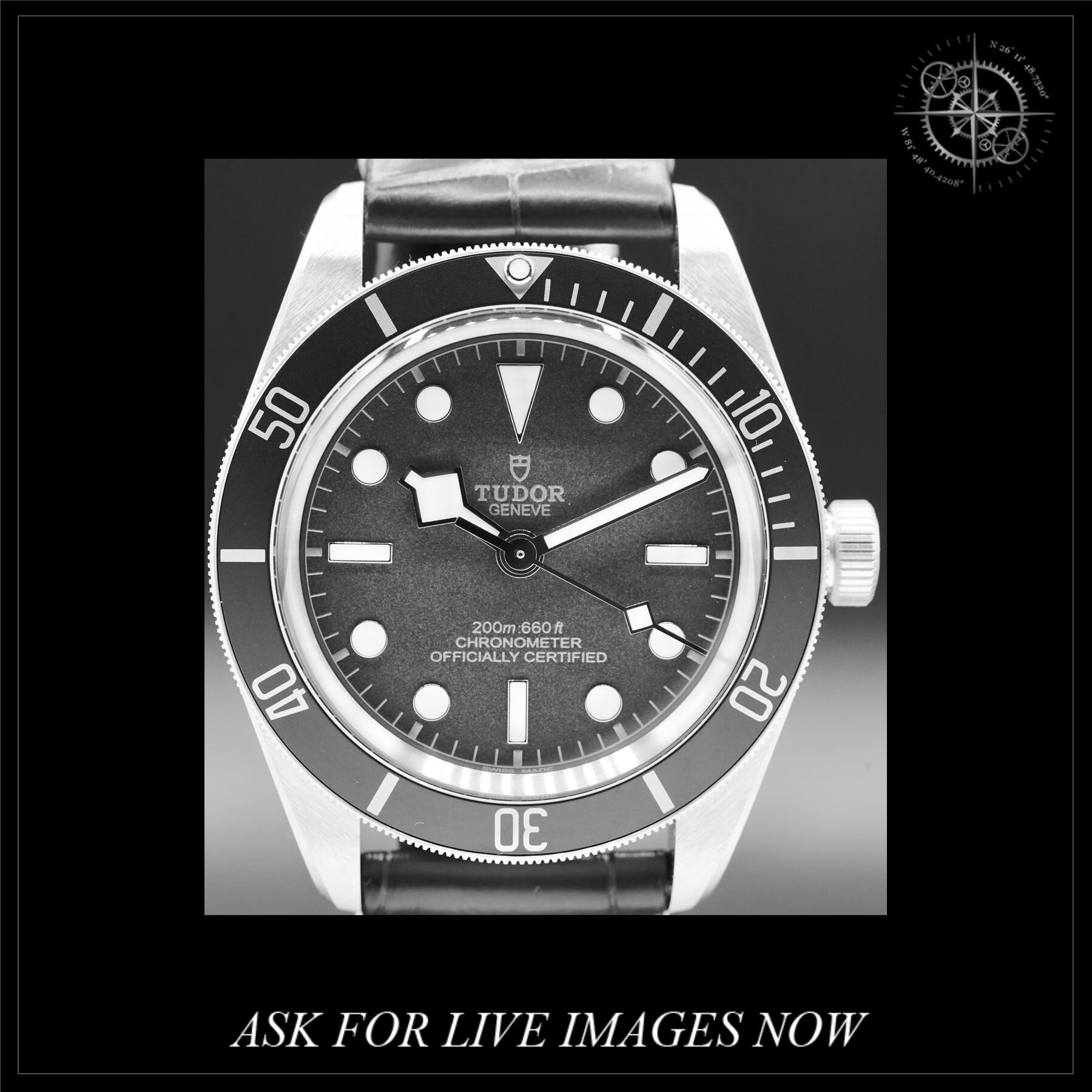 TUDOR Yellow Gold Black Bay 79018V
