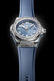 Hublot Big Bang One Click Steel Coal Blue Diamonds 33mm 485.SX.717B.RX.1204 image 2 thumbnail