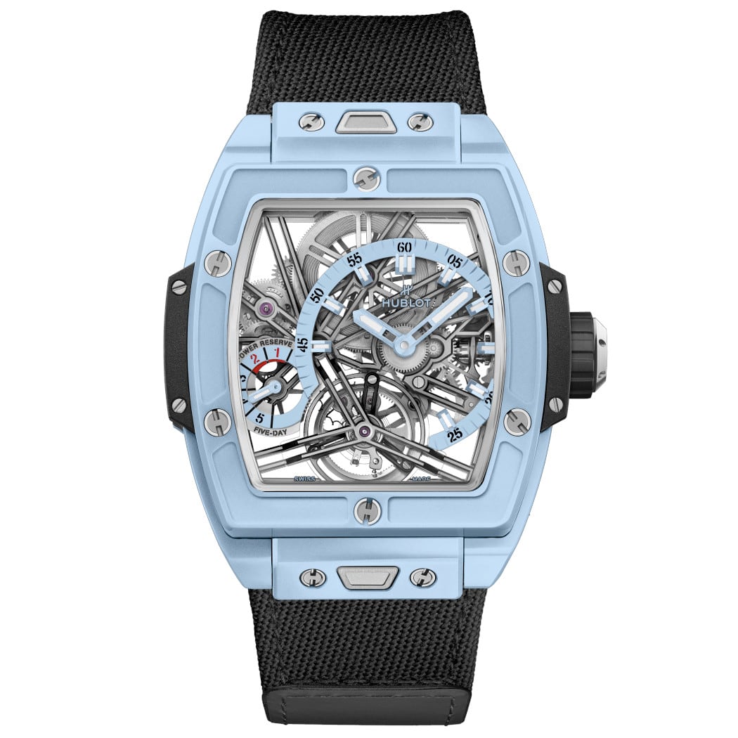 Hublot Spirit of Big Bang Tourbillon Blue Ceramic 42mm 645.EX.5123.NR