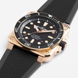 Bell & Ross BR-03 Diver Black Bronze Rubber Strap BR03A-D-BL-BR/SRB image 4 thumbnail
