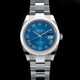 Rolex Datejust 41 Blue Roman Dial Fluted Bezel M126334-0025 image 0 thumbnail