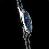 Rolex Datejust 41 Blue Roman Dial Fluted Bezel M126334-0025 image 1 thumbnail