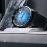 H. Moser & Cie. Pioneer Centre Seconds Funky Blue Black Edition 3200-1205 image 6 thumbnail