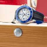 Omega Seamaster Planet Ocean 6000M Ultra Deep White Dial 45.5mm on Strap 215.32.46.21.04.001 image 6 thumbnail