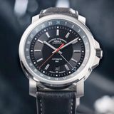 Mühle Glashütte 29ER Big GMT On Grey Canvas Strap image 1 thumbnail