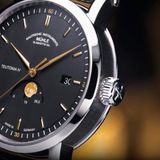 Mühle Glashütte Teutonia IV Moonphase On Black Leather Strap M1-44-03-LB image 1 thumbnail