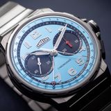Angelus Chronodate Titanium Storm Blue 0CDZF.U02A.K009B image 2 thumbnail