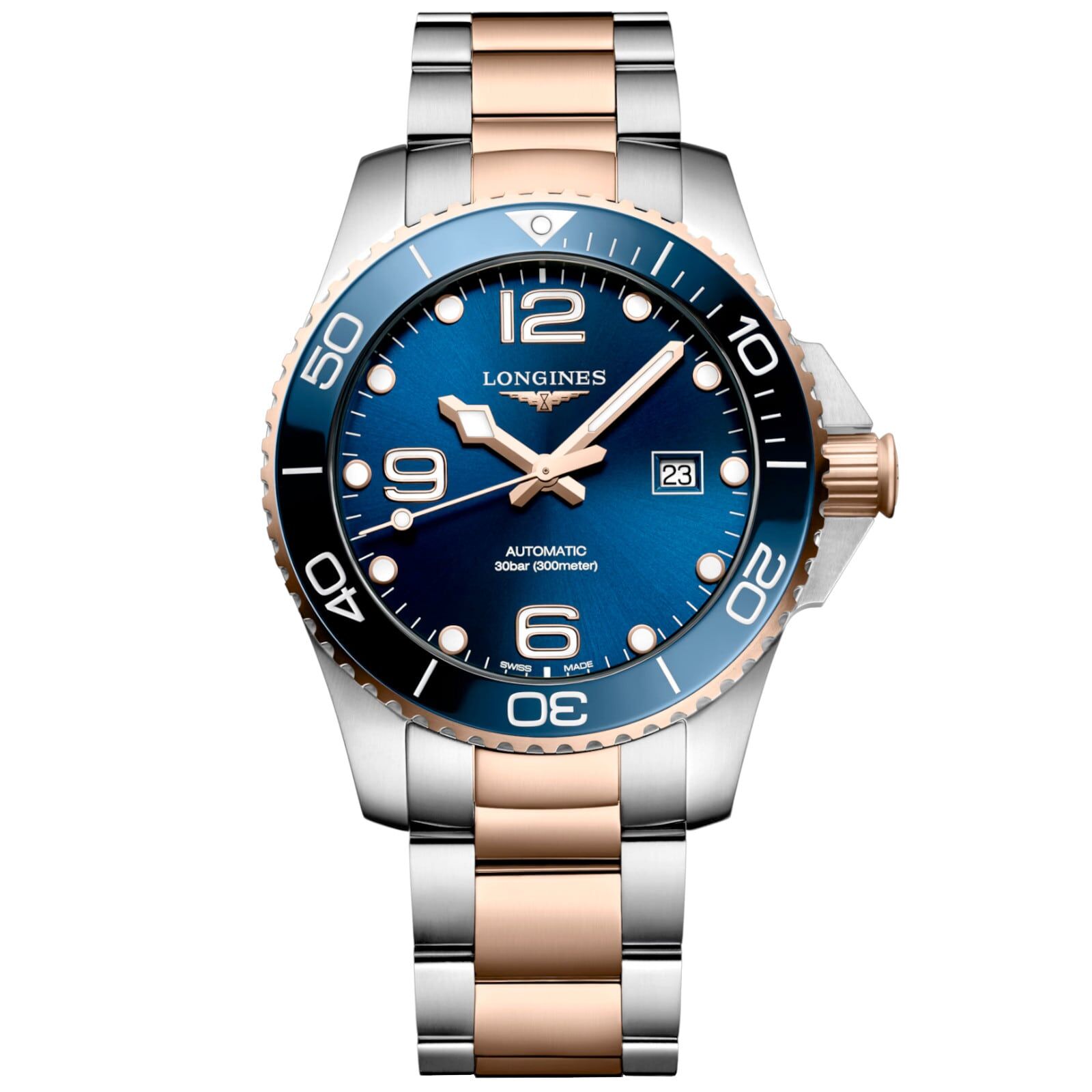 Longines Hydroconquest Sunray Blue Dial 43mm L3.782.3.98.7