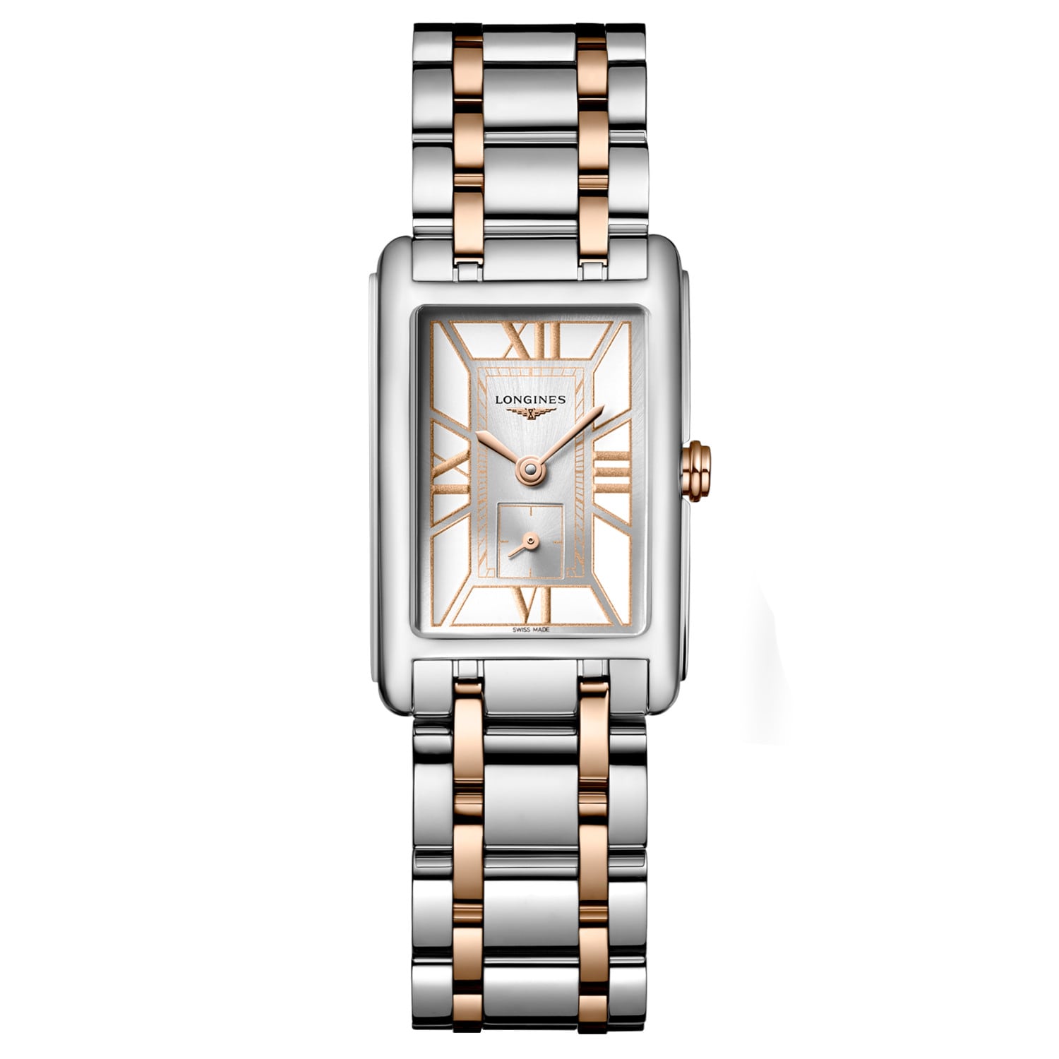 Longines DolceVita Stainless Steel Rose Gold 20mm L5.255.5.75.7