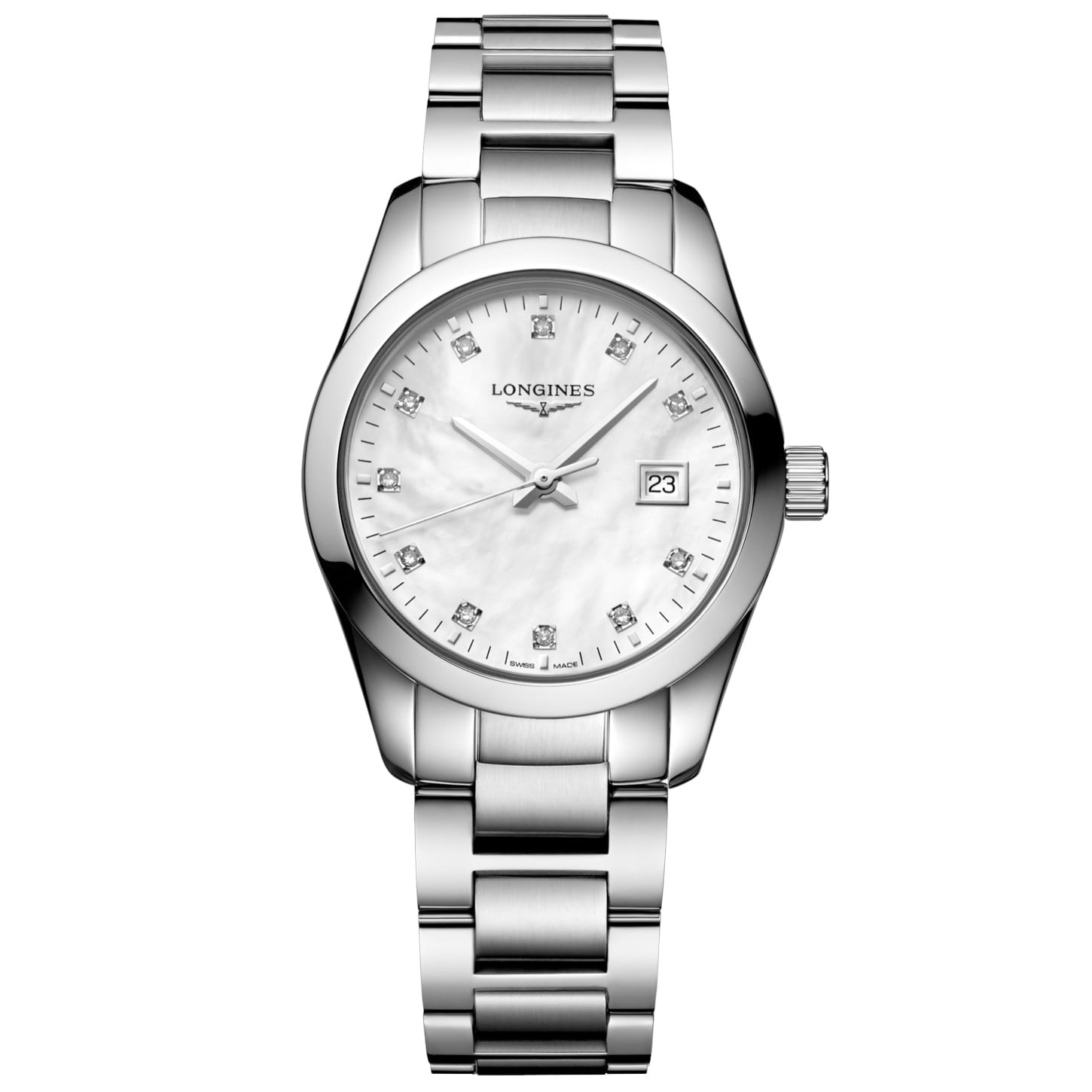 Longines Conquest Stainless Steel 29.50mm L2.286.4.87.6