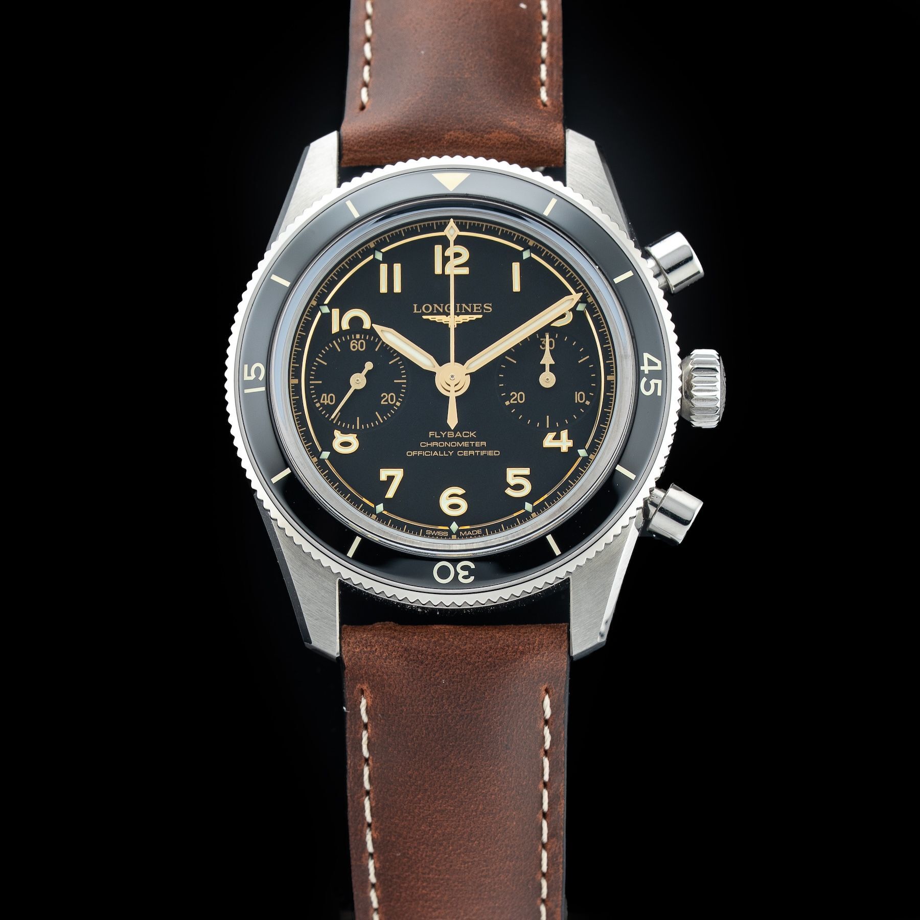 Longines Spirit Pilot Flyback L3.721.4.53.2