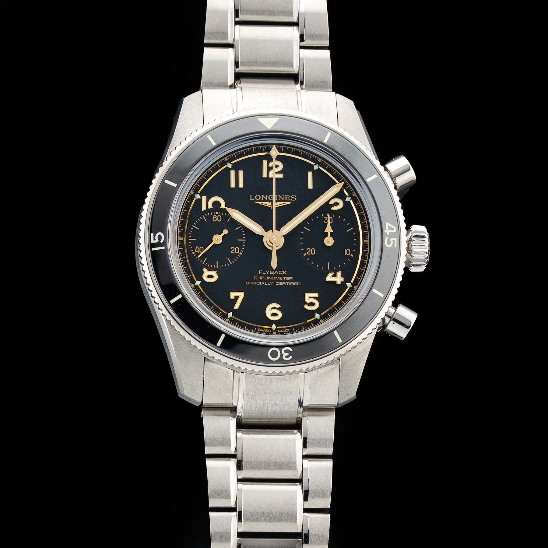 Longines Spirt Pilot Flyback L3.721.4.53.6