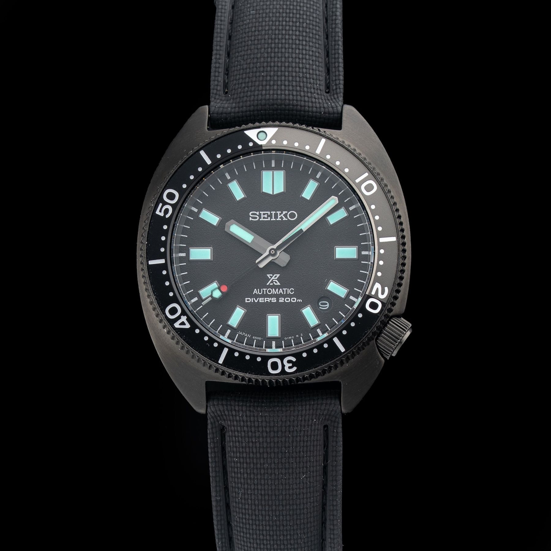 Seiko Prospex SPB335 "Night Vision" Diver 1968 Re-Interpretation