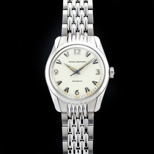 Nivada Grenchen Antarctic 35mm Eggshell Beige Luminova 35001M04