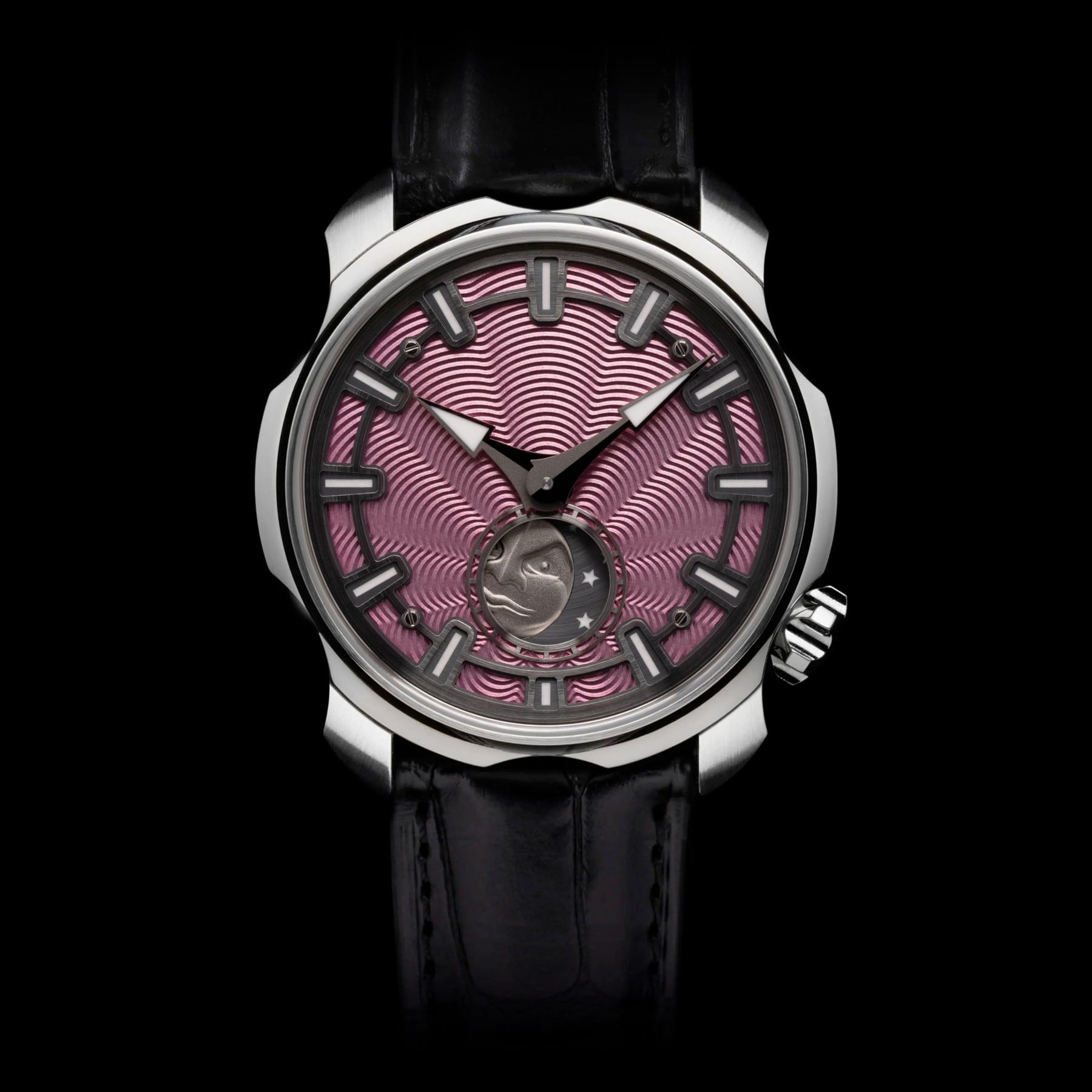 Sarpaneva K3 Northern Stars Guilloché on Strap