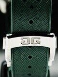 Glashütte Original 1-39-11-13-83-37 SeaQ Stainless Steel Green Dial Green Rubber Strap image 4 thumbnail