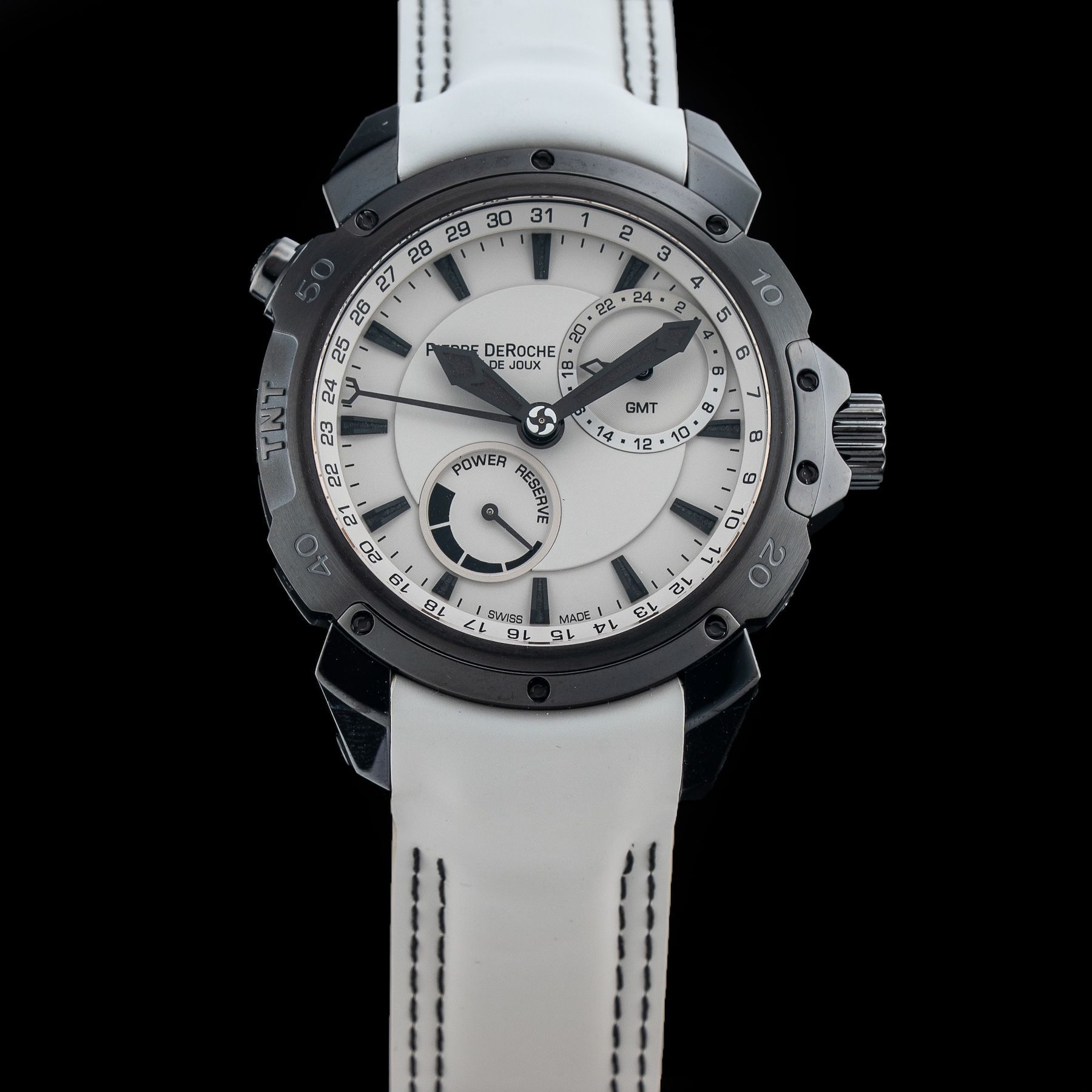 Pierre DeRoche TNT GMT Power Reserve 43