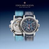 Edouard Koehn Legacy Moonphase Chronograph Navy EK-CHR12SS-BE-ASBE image 2 thumbnail