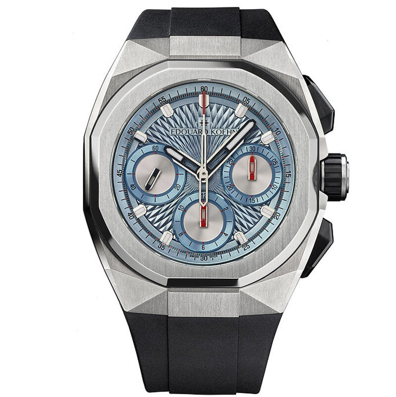 Edouard Koehn Tempus III Ice Blue Chronograph EK-CHR10GRIBE