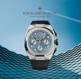 Edouard Koehn Tempus III Ice Blue Chronograph EK-CHR10GRIBE image 2 thumbnail