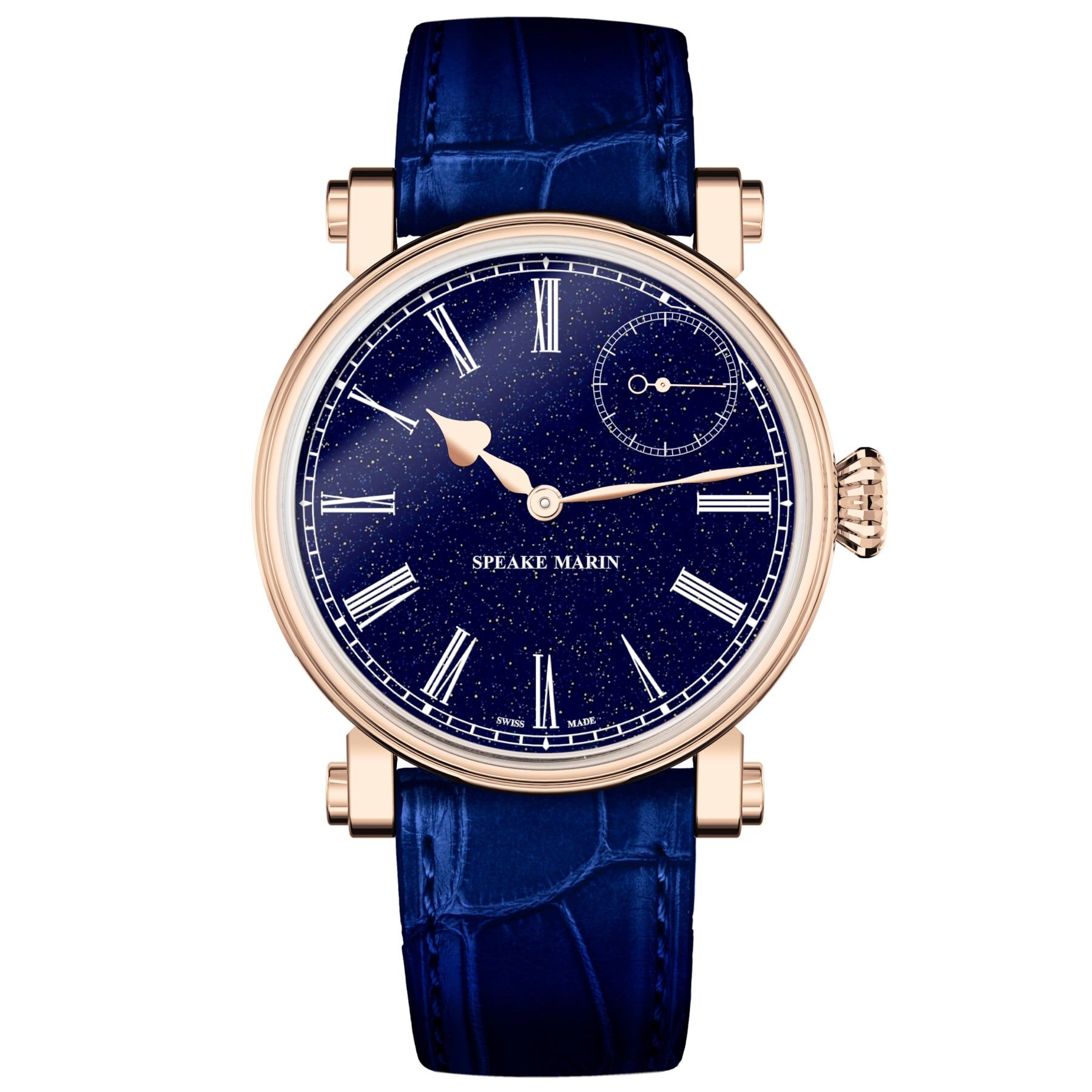 Speake Marin Resilience Midnight Red Gold 38mm