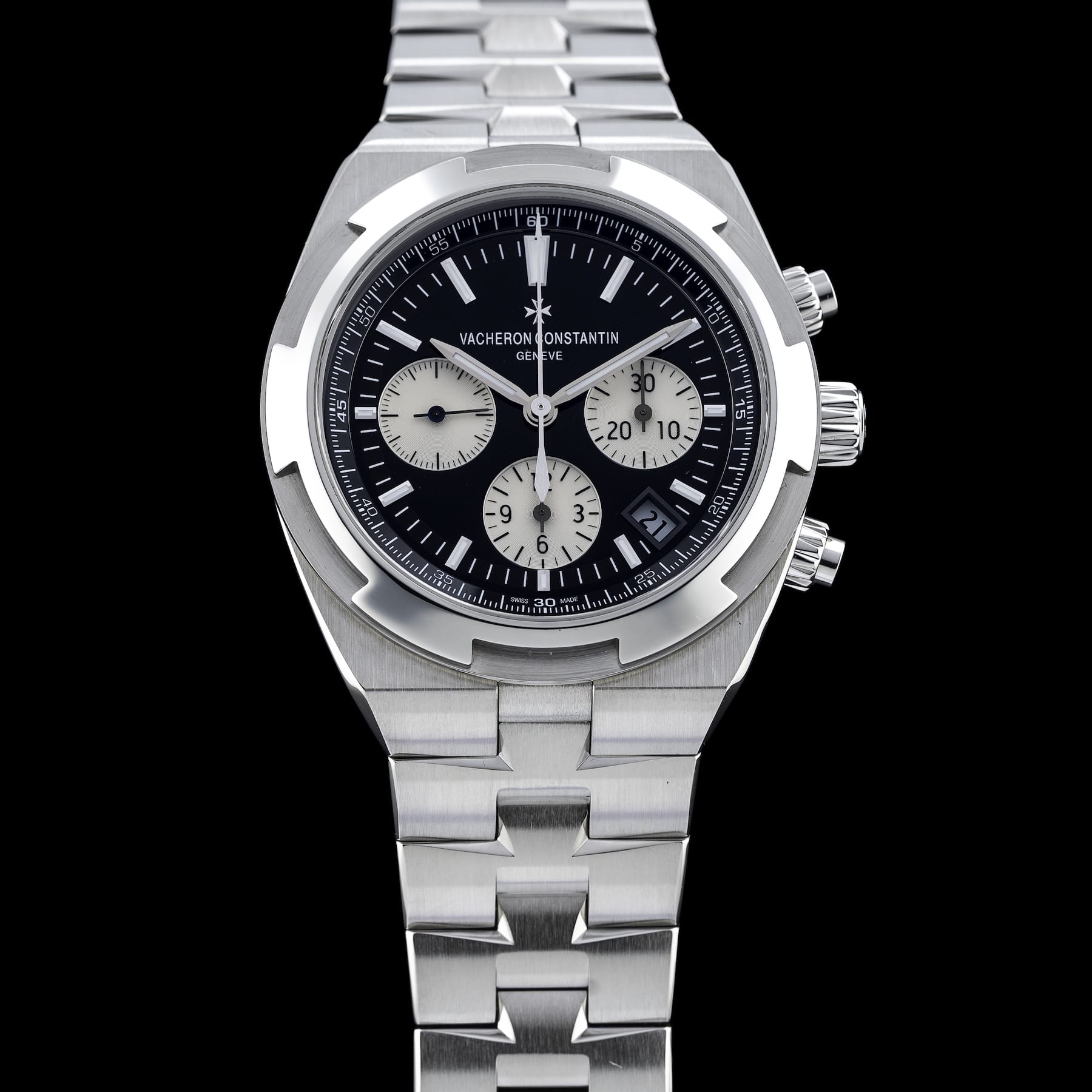 Vacheron Constantin Overseas Chronograph Reverse Panda 5500V/110A-B481