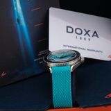 DOXA Sub 200 Aquamarine 799.10.241.25 on Strap image 6 thumbnail