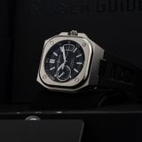 Bell & Ross BR-X5 Black on Rubber Strap BRX5R-BL-ST/SRB image 6 thumbnail