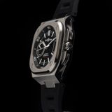 Bell & Ross BR-X5 Black on Rubber Strap BRX5R-BL-ST/SRB image 2 thumbnail