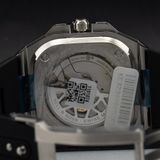 Bell & Ross BR-X5 Black on Rubber Strap BRX5R-BL-ST/SRB image 5 thumbnail
