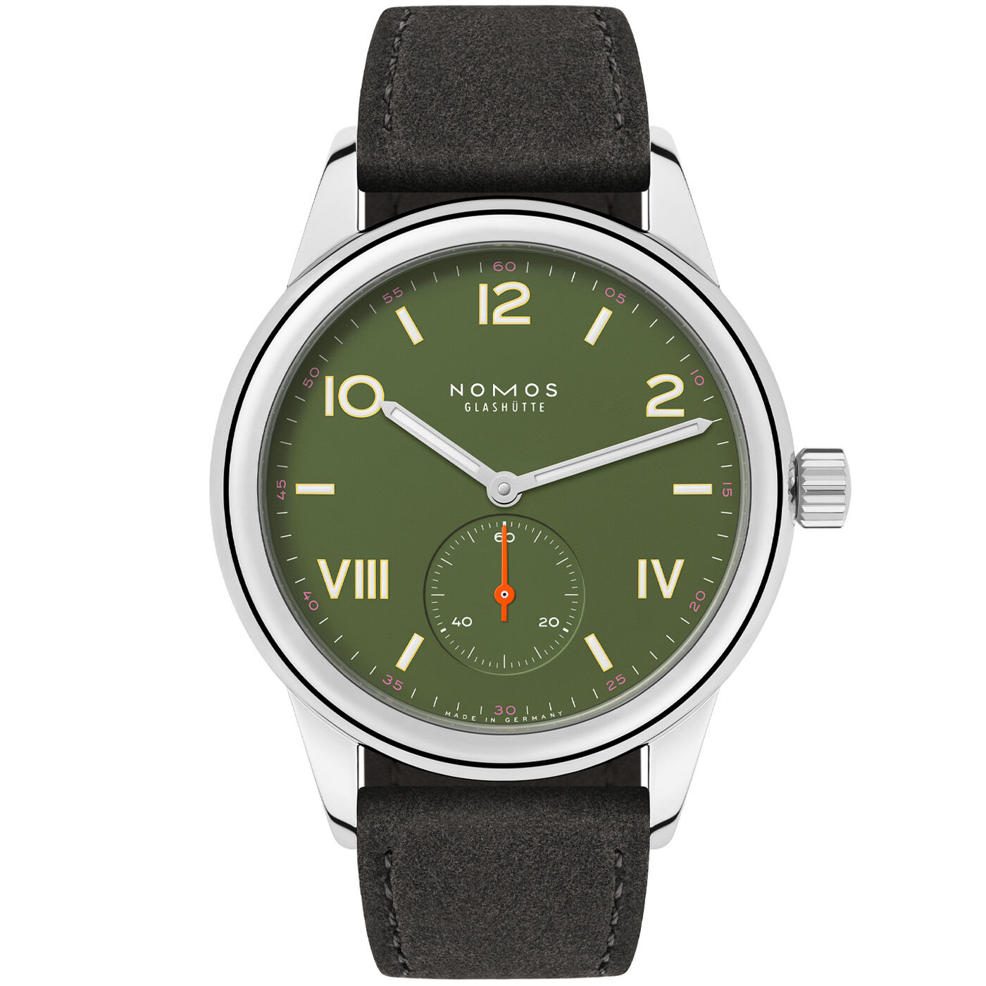 NOMOS Glashütte Club Campus All Olive