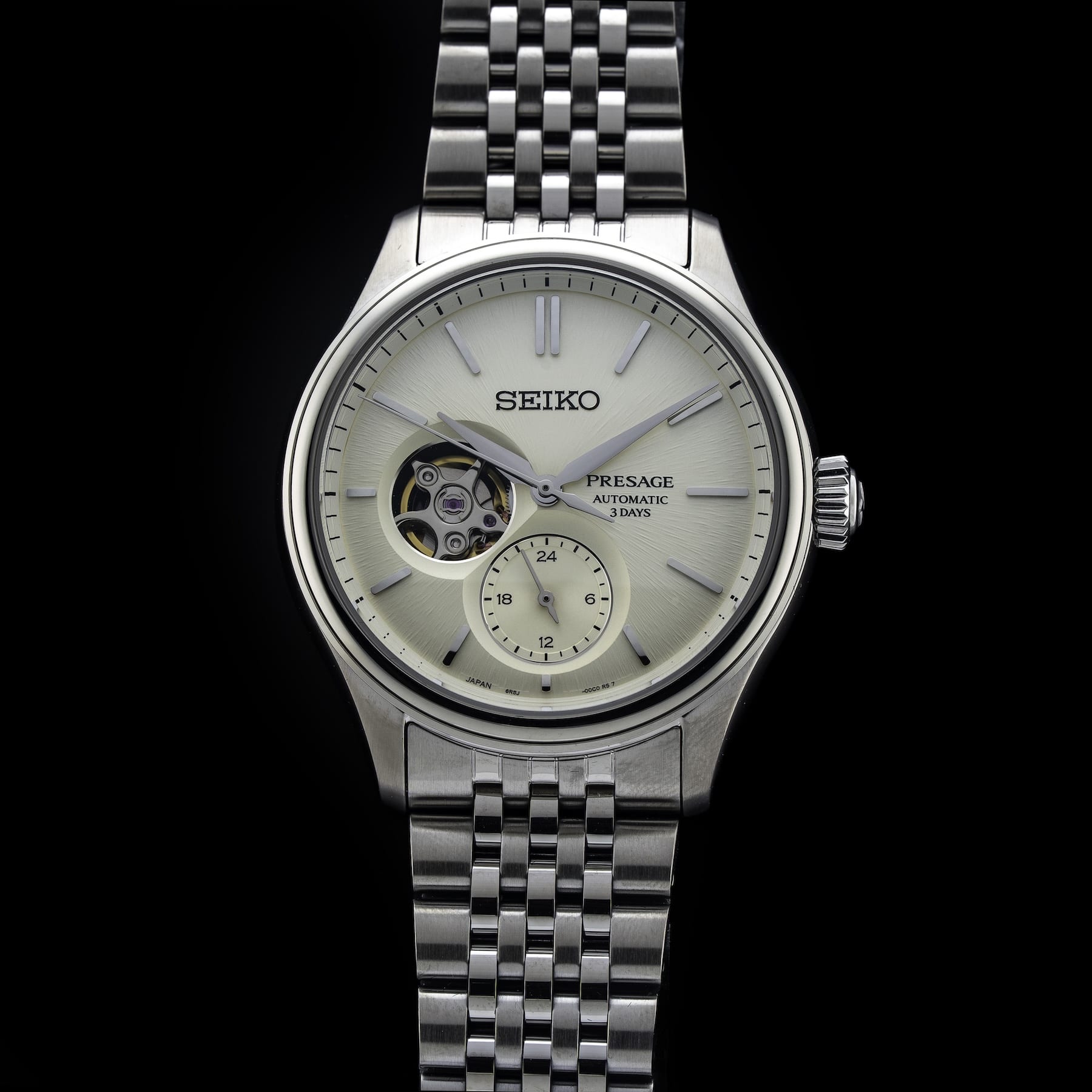 Seiko Presage SPB469 Classic Semi-Skeleton Shiroiro