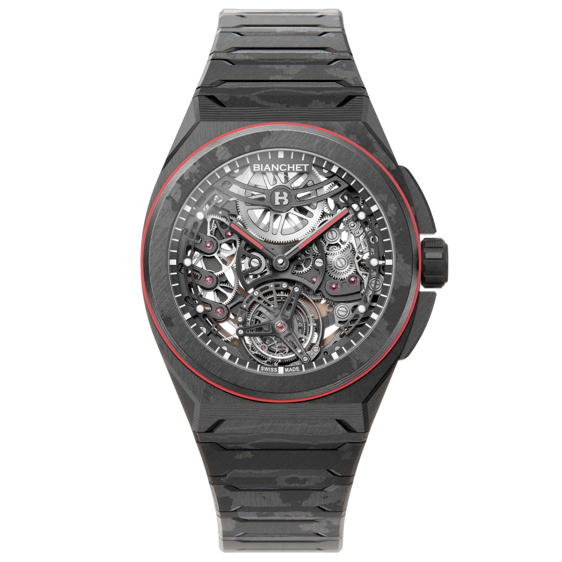 Bianchet Ultrafino Rotondo Carbon Red