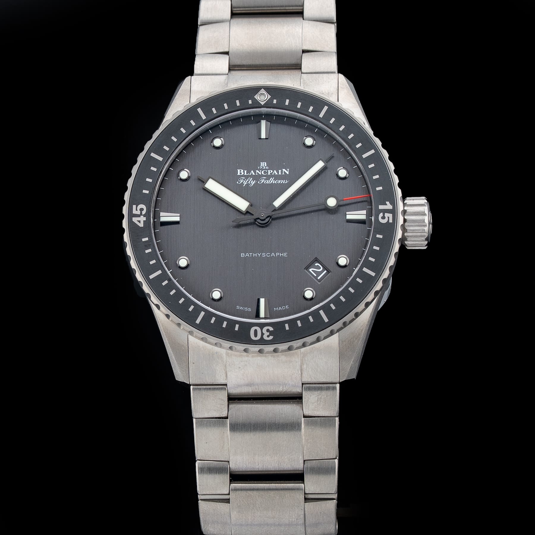 Blancpain Fifty Fathoms Bathyscaphe 5000 1210 98S