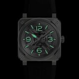 Bell & Ross BR-03 Skeleton Steel BR03A-BL-SKST/SRB image 1 thumbnail