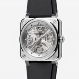 Bell & Ross BR-03 Skeleton Steel BR03A-BL-SKST/SRB image 3 thumbnail