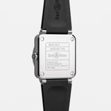 Bell & Ross BR03-93 GMT Lum Steel on Rubber Strap BR0393-GN-ST/SRB image 2 thumbnail