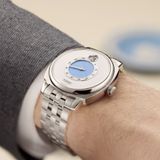 Fears Brunswick 40.5 Jump Hour 'China Blue' on Bracelet image 2 thumbnail