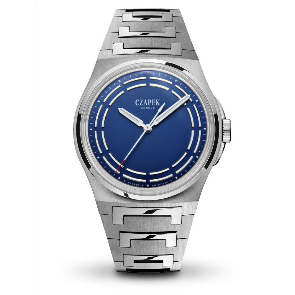 Czapek Antarctique Titanium Dark Sector Cosmic Blue