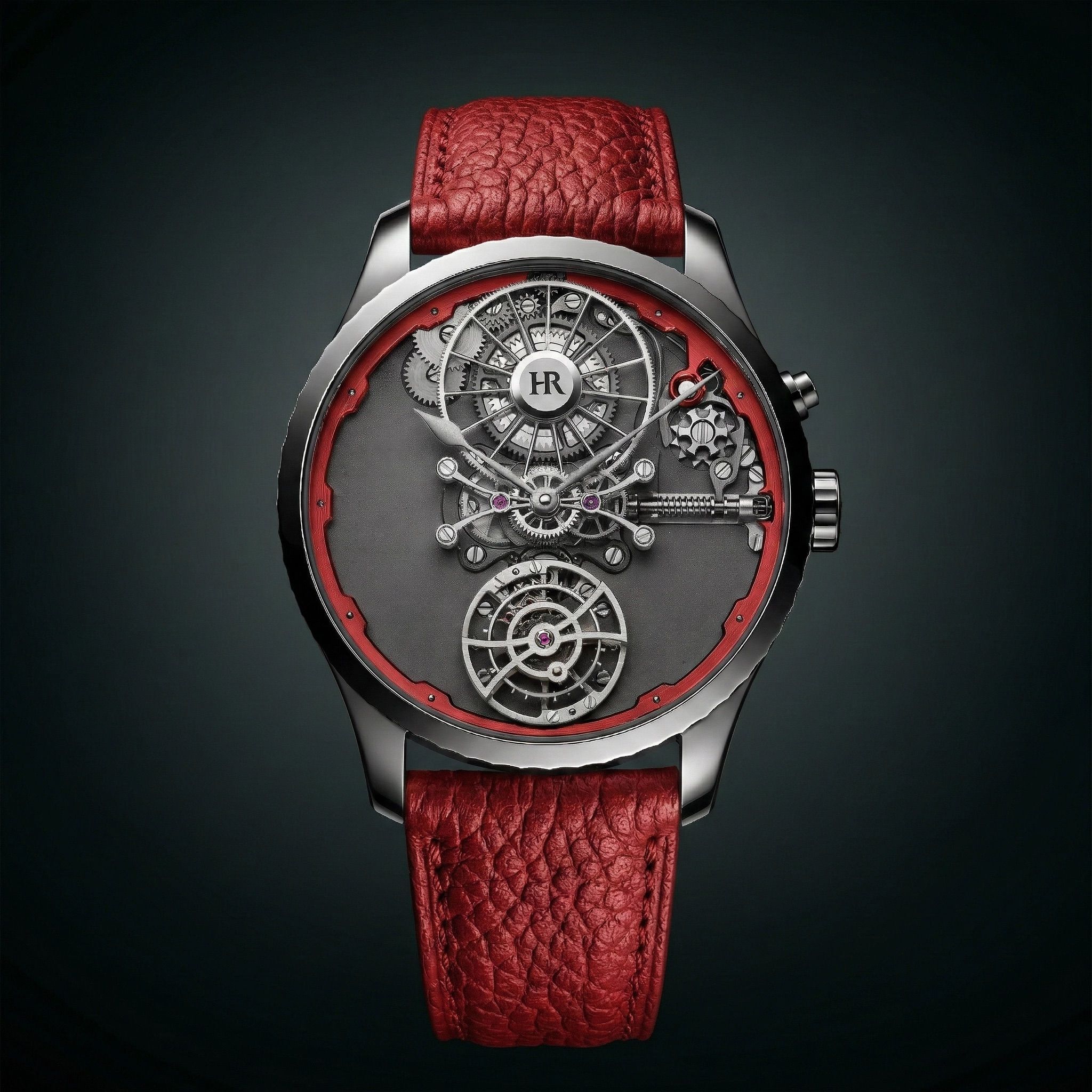 Haute Rive Meccanica Rosso Steel