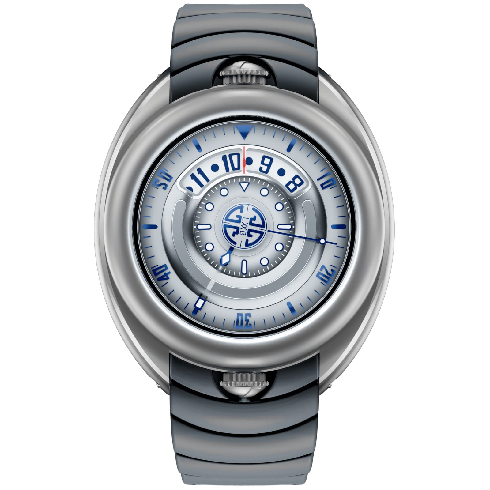 Gaga Laboratorio Aqualab Silver Grey and Blue AQ02-01