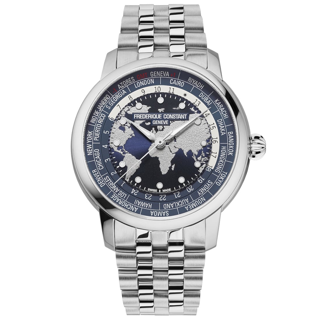 Frederique Constant Manufacture Classic Worldtimer FC-719NN3H6B