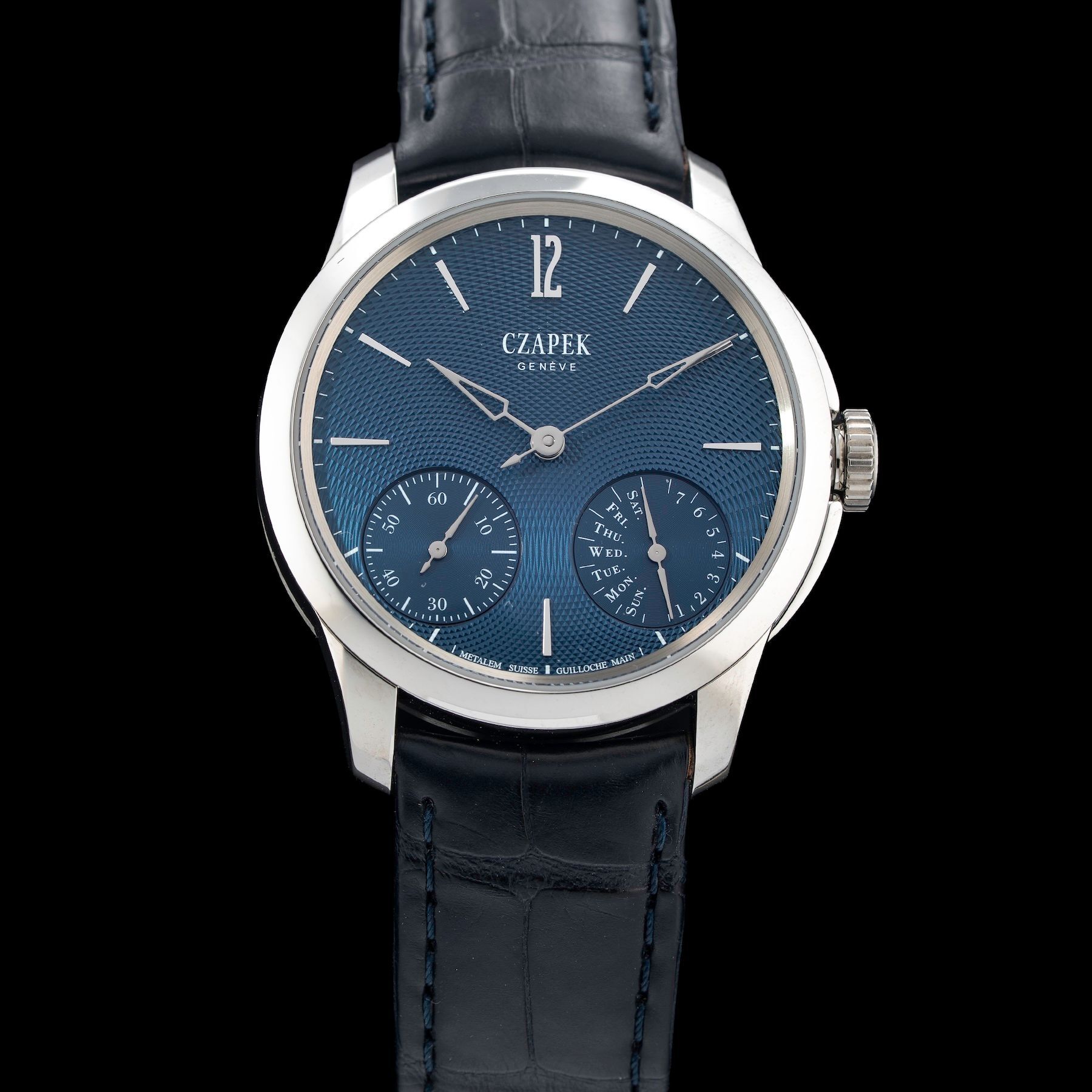 Czapek Quai Des Bergues Aqua Blue S